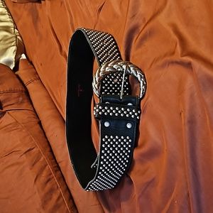 Genuine leather belt